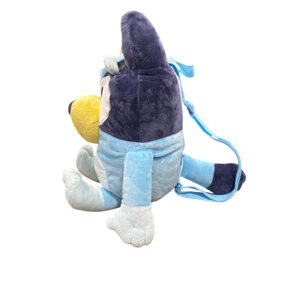 Bluey Plush Backpack For Kids With Adjustable Straps & Zipper Closure - Picture 4 of 8
